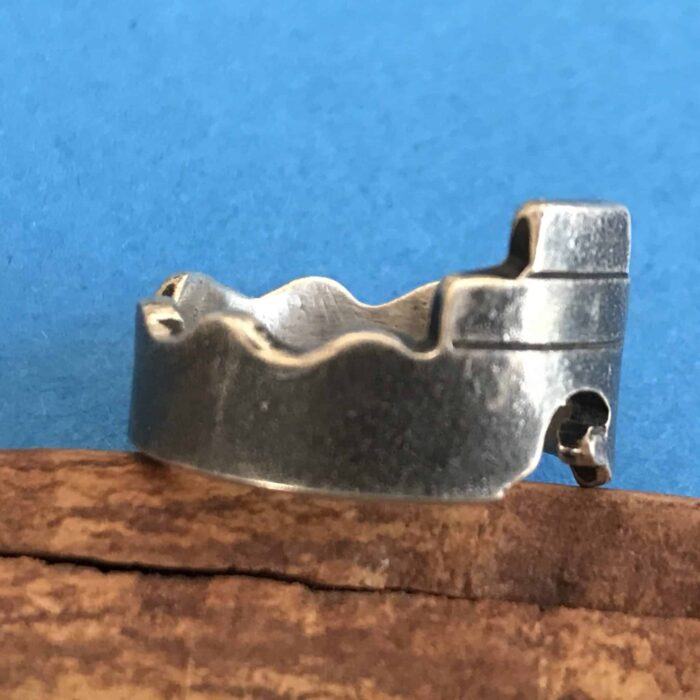 Aaron Brokeshoulder (Shawnee-Choctaw-Kewa) – Fingerring mit Pueblo