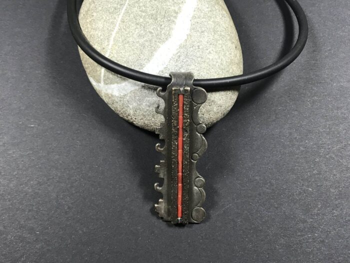 AaronBrokeshoulder(Shawnee Choktaw Pueblo)&#;Silberanhänger