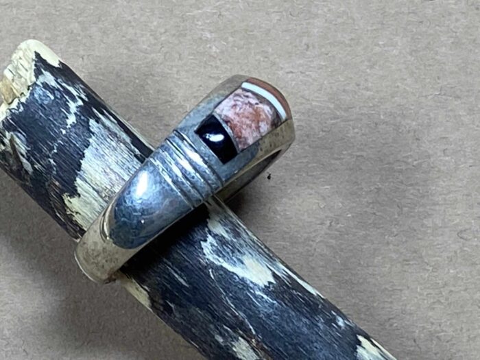 Mary Tsosie (Navajo) - Mosaic Inlay Fingerring